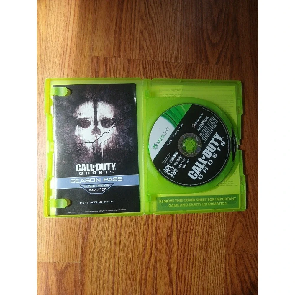 Call of Duty: Ghosts (Xbox 360, 2013) Complete w/ Manual - Tested Working